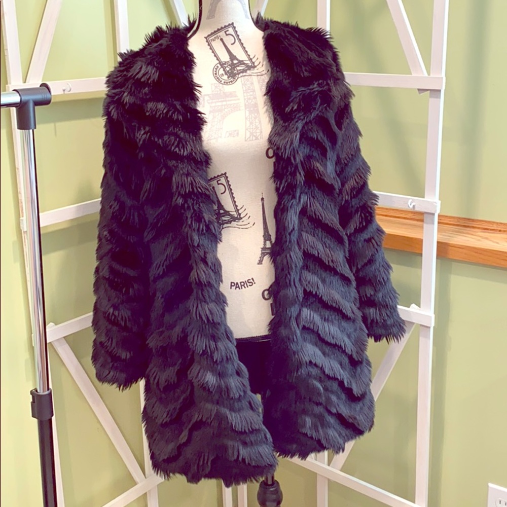 BB DAKOTA Faux Fur Coat